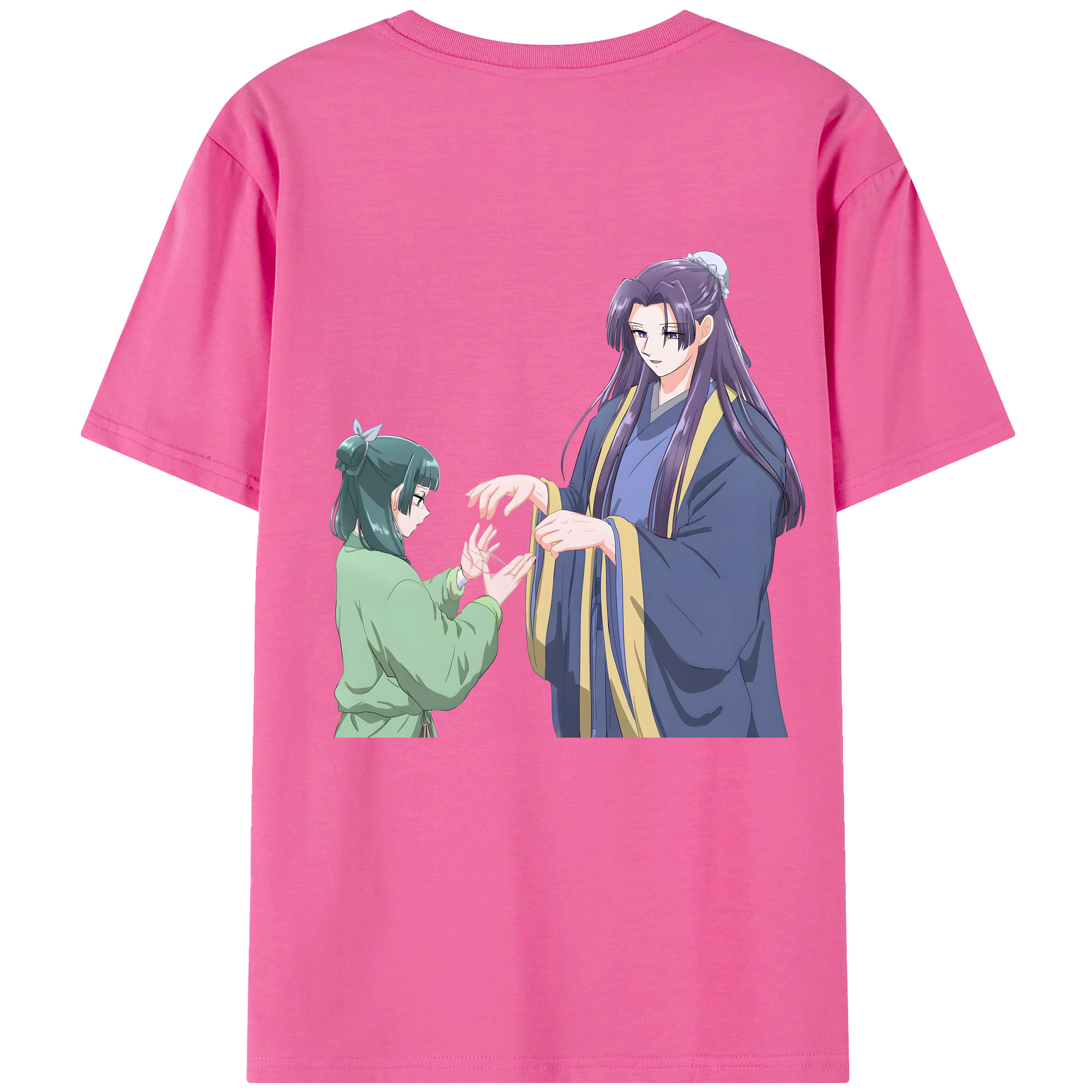 （画像用） 薬屋のひとりごと The Apothecary Diaries レディース半袖Tシャツ(バックプリント)